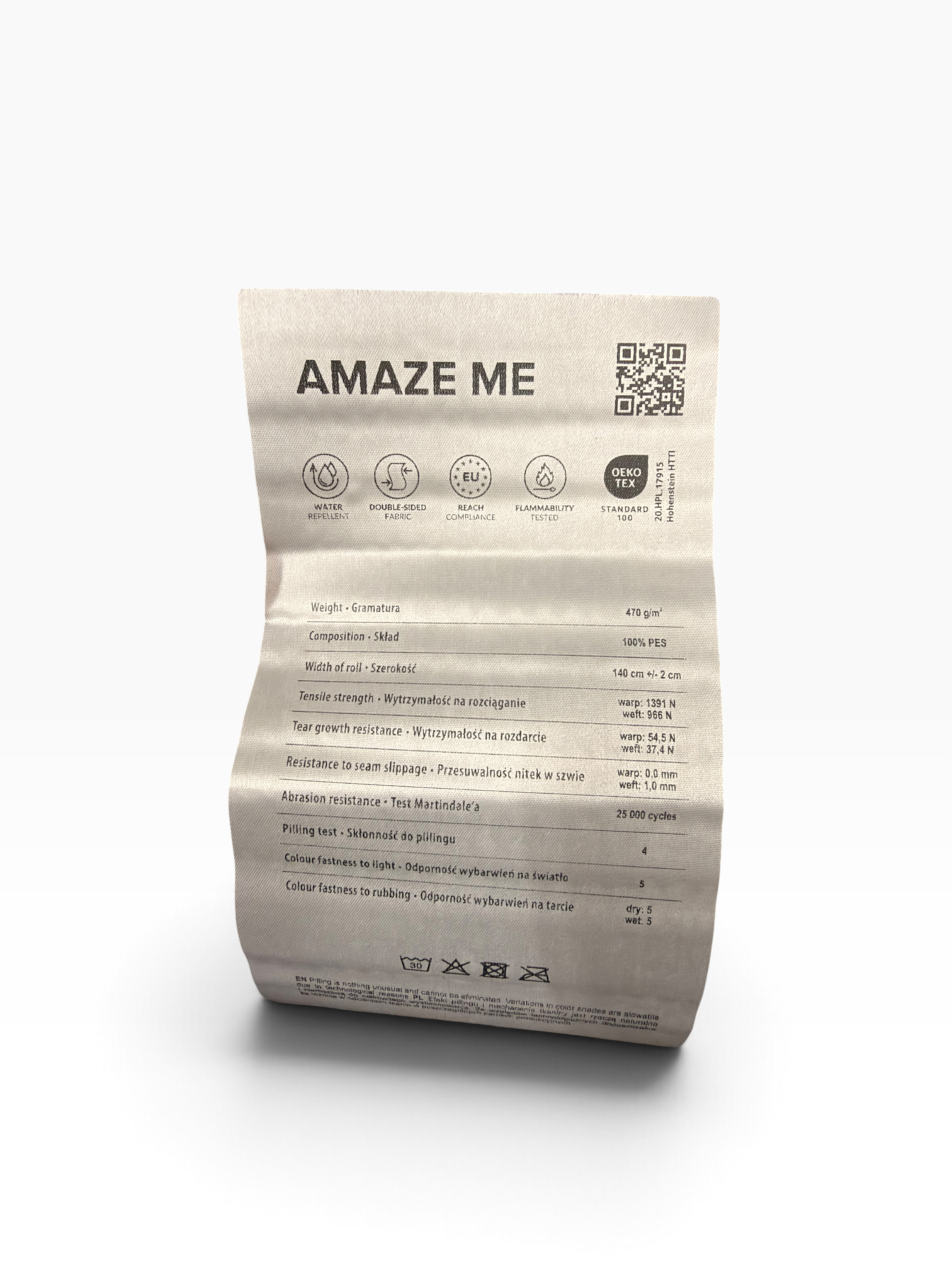 Amaze me · Stoffbild