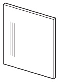 Paneel 36/32 – schematische Maßzeichnung; genaue Variante 36/32