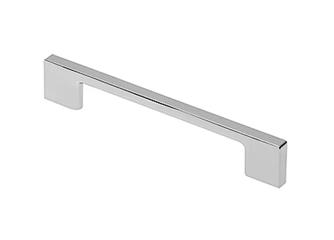 Kompakt-Küchen UZ 819 – Metallgriff Chrom, 96 mm