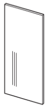 Abschlusspaneel 72/56 Insel – schematische Maßzeichnung; genaue Variante 72/56 Insel