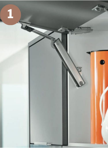 Blum HK-XS – Klappenbeschlag – Originalabbildung