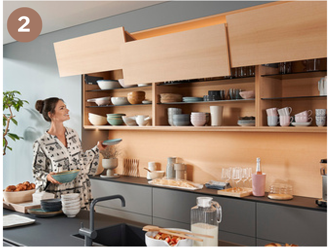 Blum AVENTOS HF – Hochfaltbeschlag – Originalabbildung